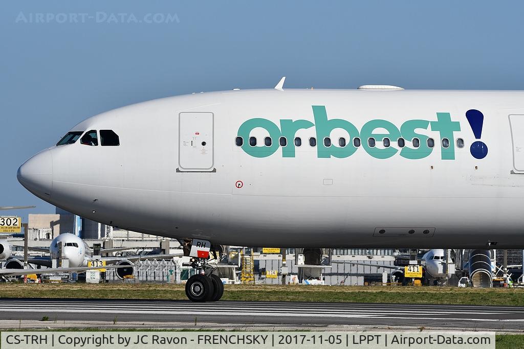 CS-TRH, 2007 Airbus A330-343X C/N 833, Evelop Airlines 6O863 departure to Cancun (CUN)