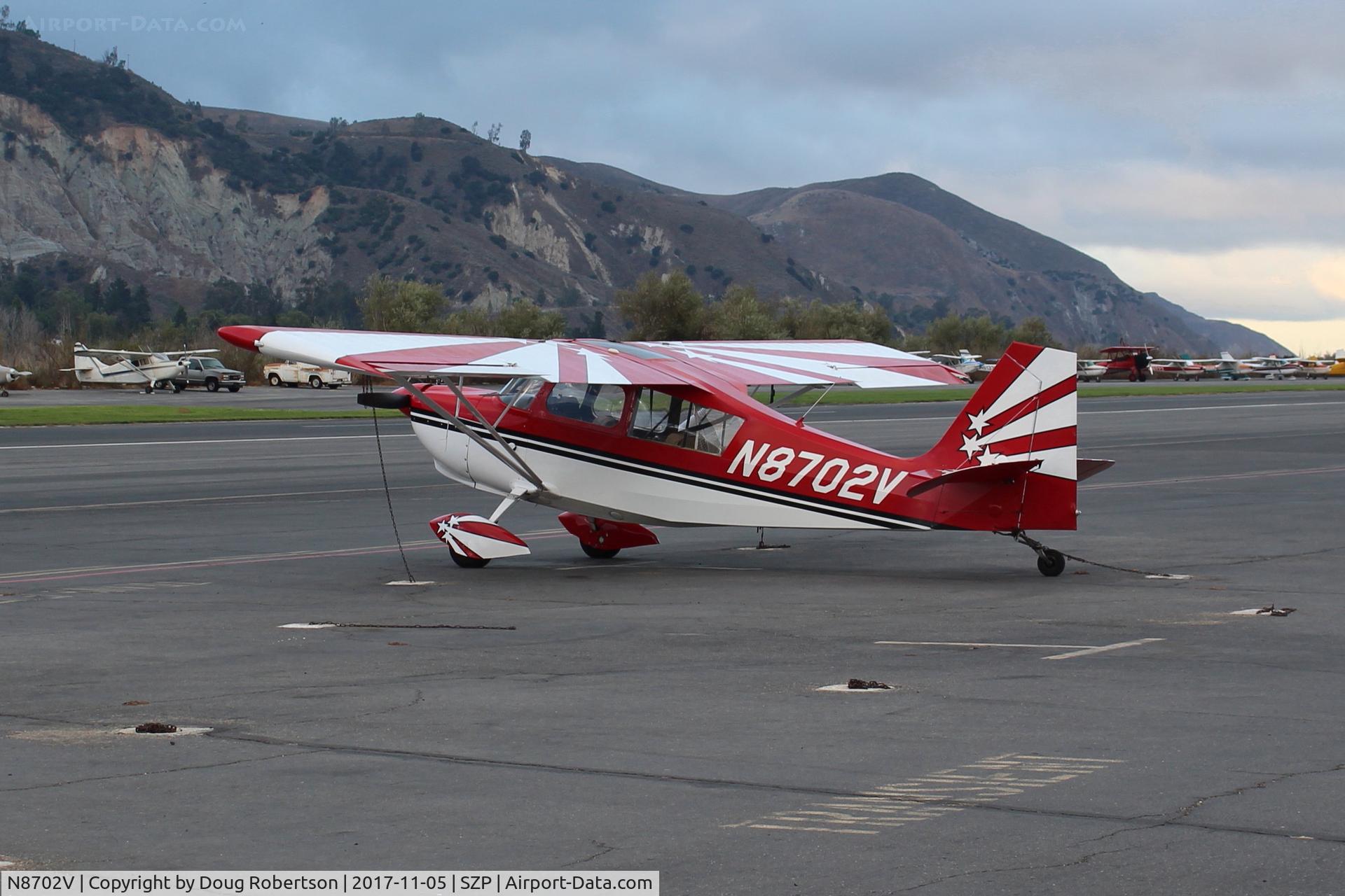 N8702V, 1975 Bellanca 8KCAB Decathlon C/N 189-75, 1975 Bellanca 8KCAB DECATHLON, Lycoming O-320 150 Hp