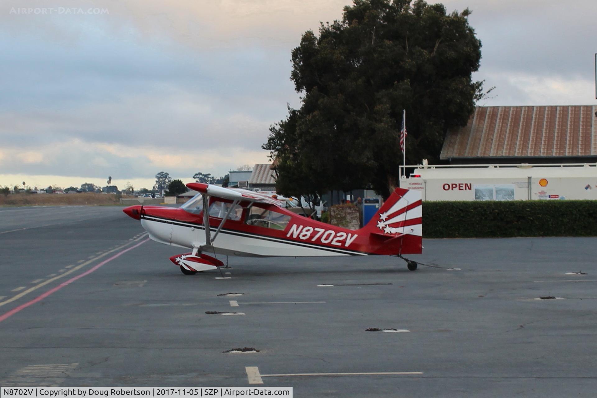 N8702V, 1975 Bellanca 8KCAB Decathlon C/N 189-75, 1975 Bellanca 8KCAB DECATHLON, Lycoming O-320 150 Hp