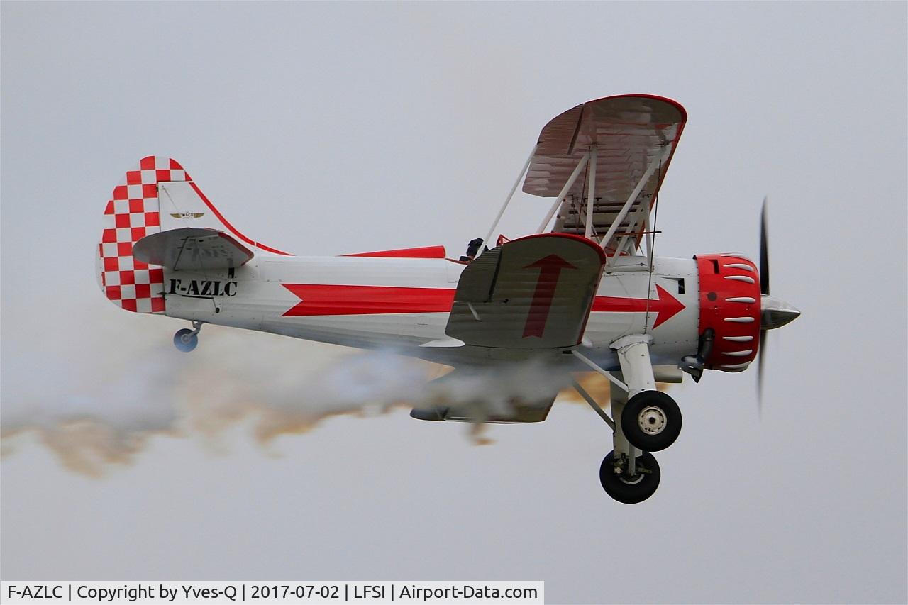 F-AZLC, Waco UPF7 C/N 5711, Waco UPF7, On display, St Dizier-Robinson Air Base 113 (LFSI) Open day 2017