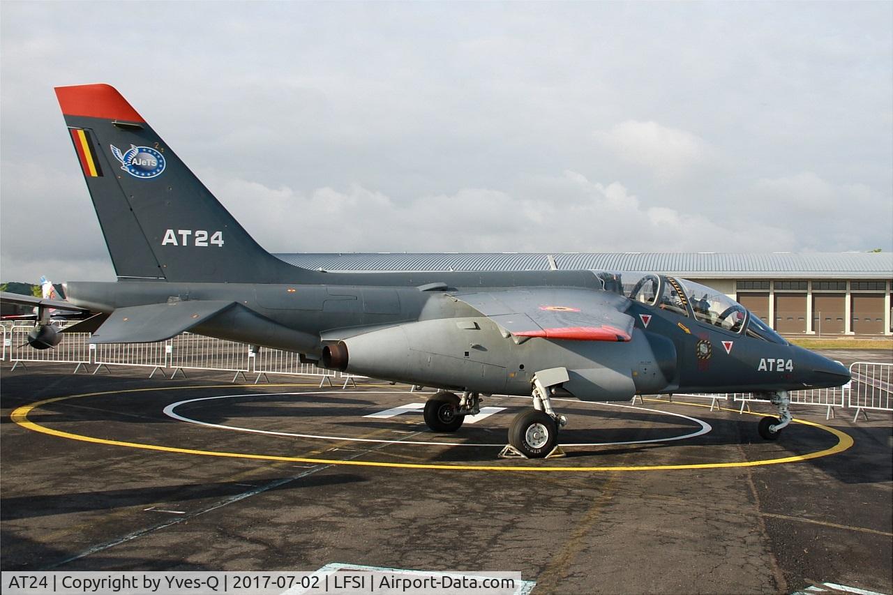 AT24, Dassault-Dornier Alpha Jet 1B C/N B24/1100, Dassault-Dornier Alpha Jet 1B, Static display, St Dizier-Robinson Air Base 113 (LFSI) Open day 2017