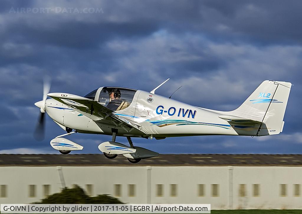 G-OIVN, 2005 Liberty XL-2 C/N 0008, Regular visitor departing