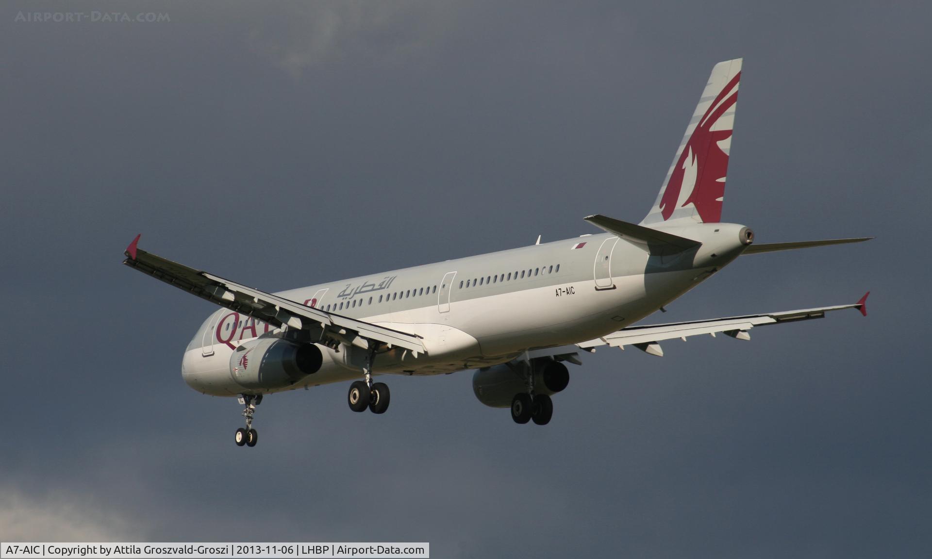 A7-AIC, 2010 Airbus A321-231 C/N 4406, BUD-Budapest Liszt Ferenc International Airport, Hungary