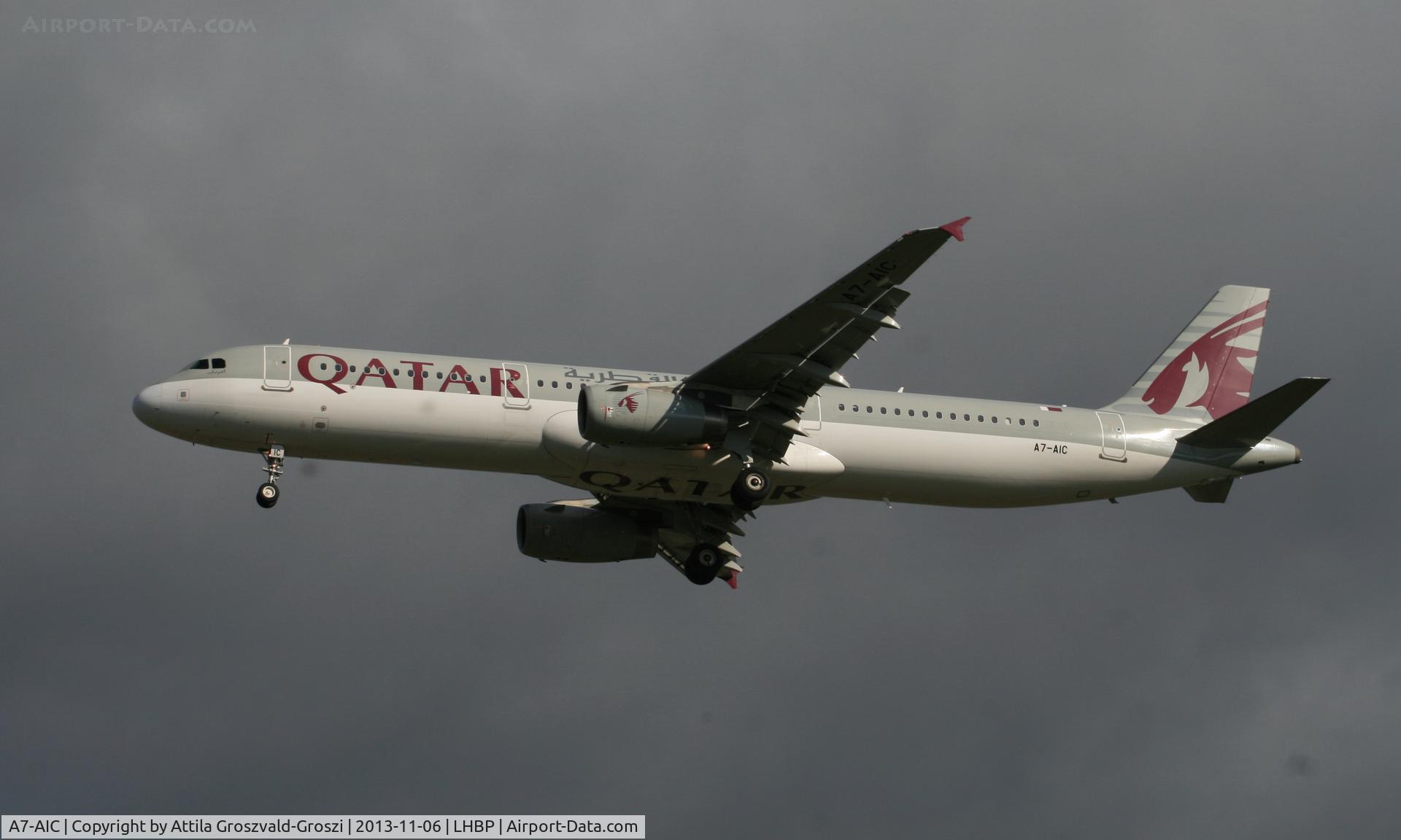 A7-AIC, 2010 Airbus A321-231 C/N 4406, BUD-Budapest Liszt Ferenc International Airport, Hungary