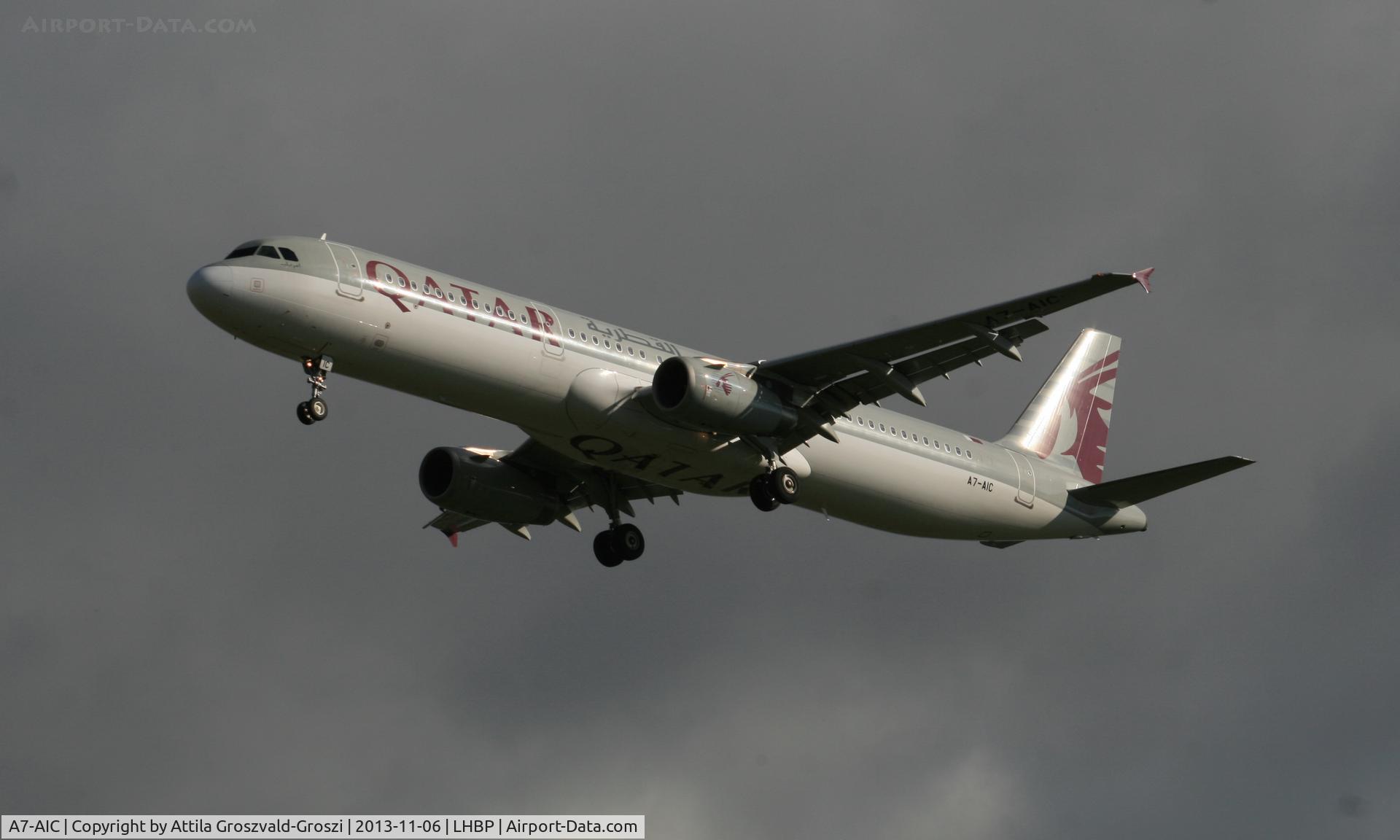 A7-AIC, 2010 Airbus A321-231 C/N 4406, BUD-Budapest Liszt Ferenc International Airport, Hungary