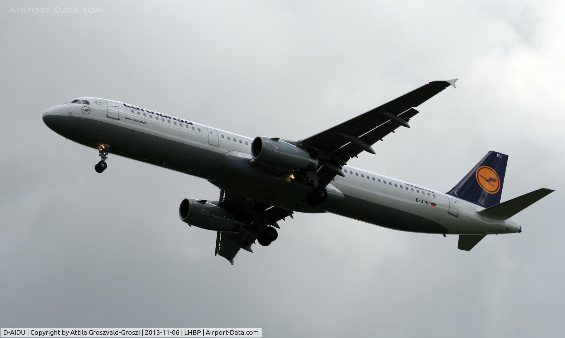 D-AIDU, 2012 Airbus A321-231 C/N 5186, BUD-Budapest Liszt Ferenc International Airport, Hungary