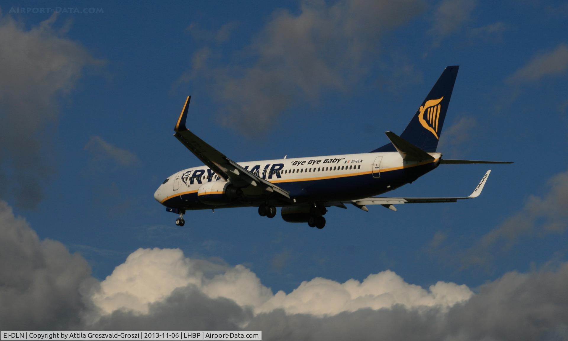 EI-DLN, 2006 Boeing 737-8AS C/N 33595, BUD-Budapest Liszt Ferenc International Airport, Hungary