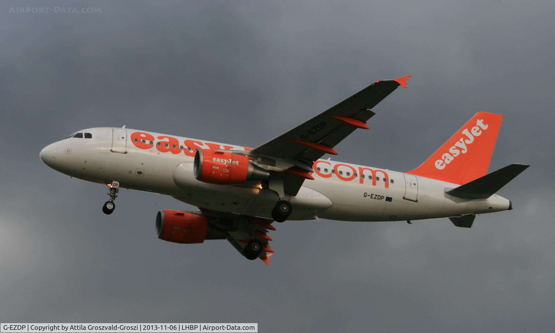 G-EZDP, 2008 Airbus A319-111 C/N 3675, BUD-Budapest Liszt Ferenc International Airport, Hungary