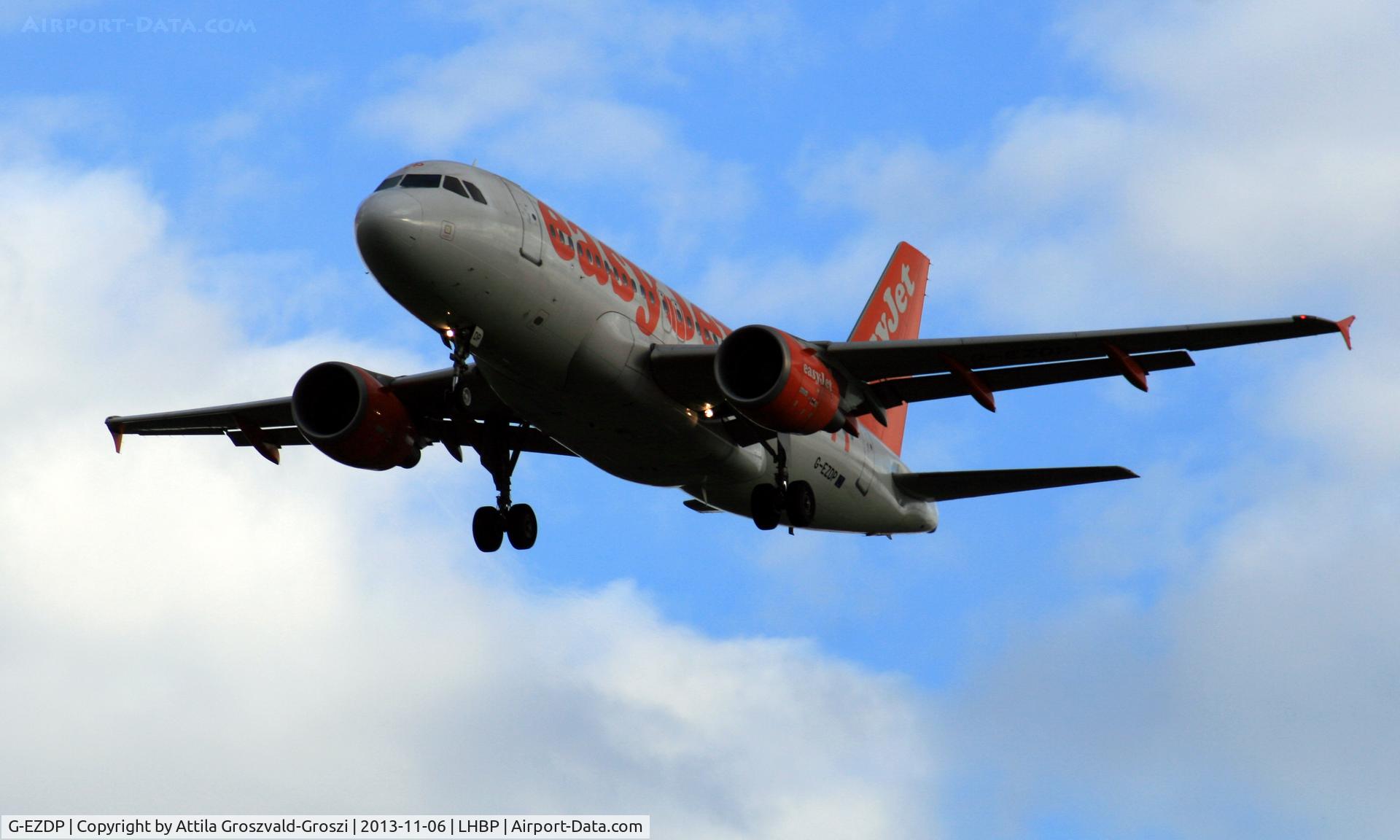 G-EZDP, 2008 Airbus A319-111 C/N 3675, BUD-Budapest Liszt Ferenc International Airport, Hungary