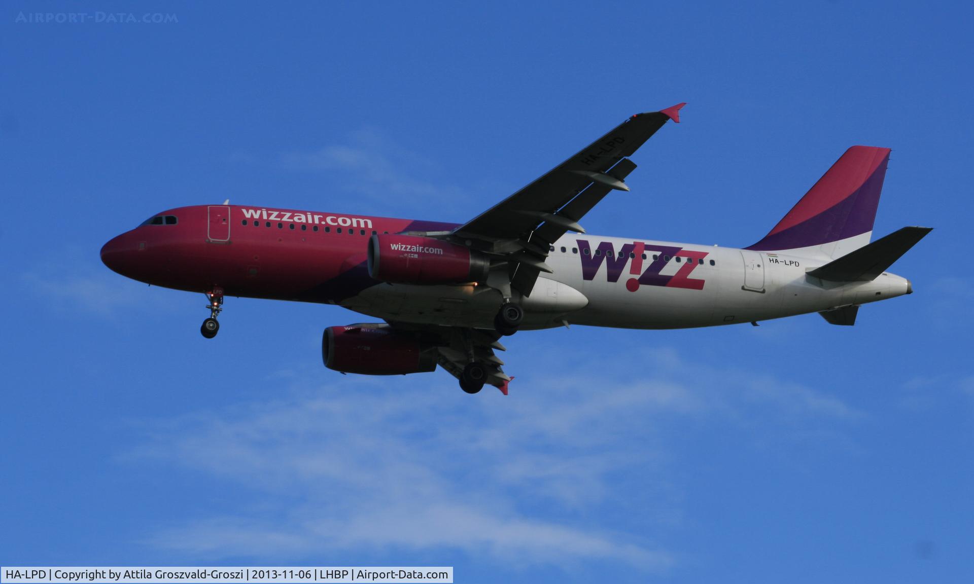 HA-LPD, 2002 Airbus A320-233 C/N 1902, BUD-Budapest Liszt Ferenc International Airport, Hungary