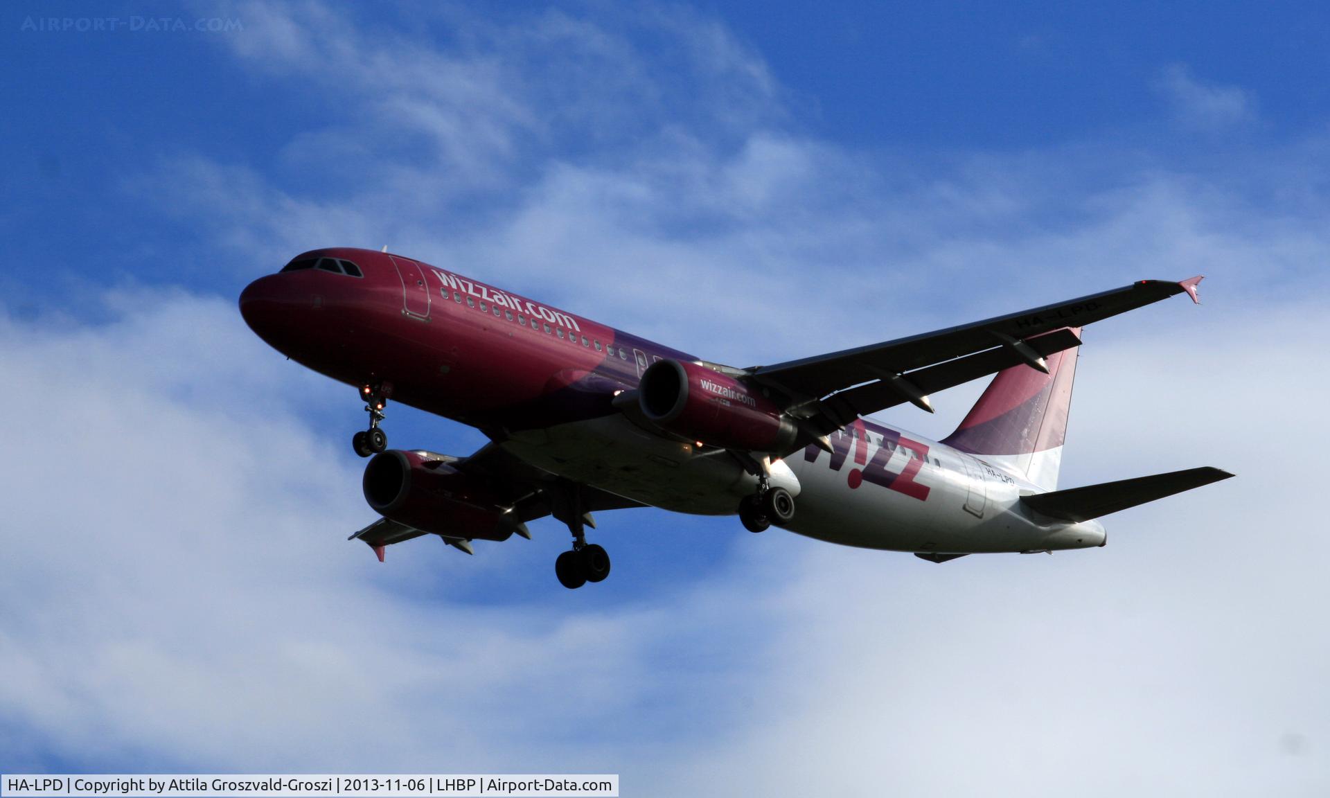 HA-LPD, 2002 Airbus A320-233 C/N 1902, BUD-Budapest Liszt Ferenc International Airport, Hungary
