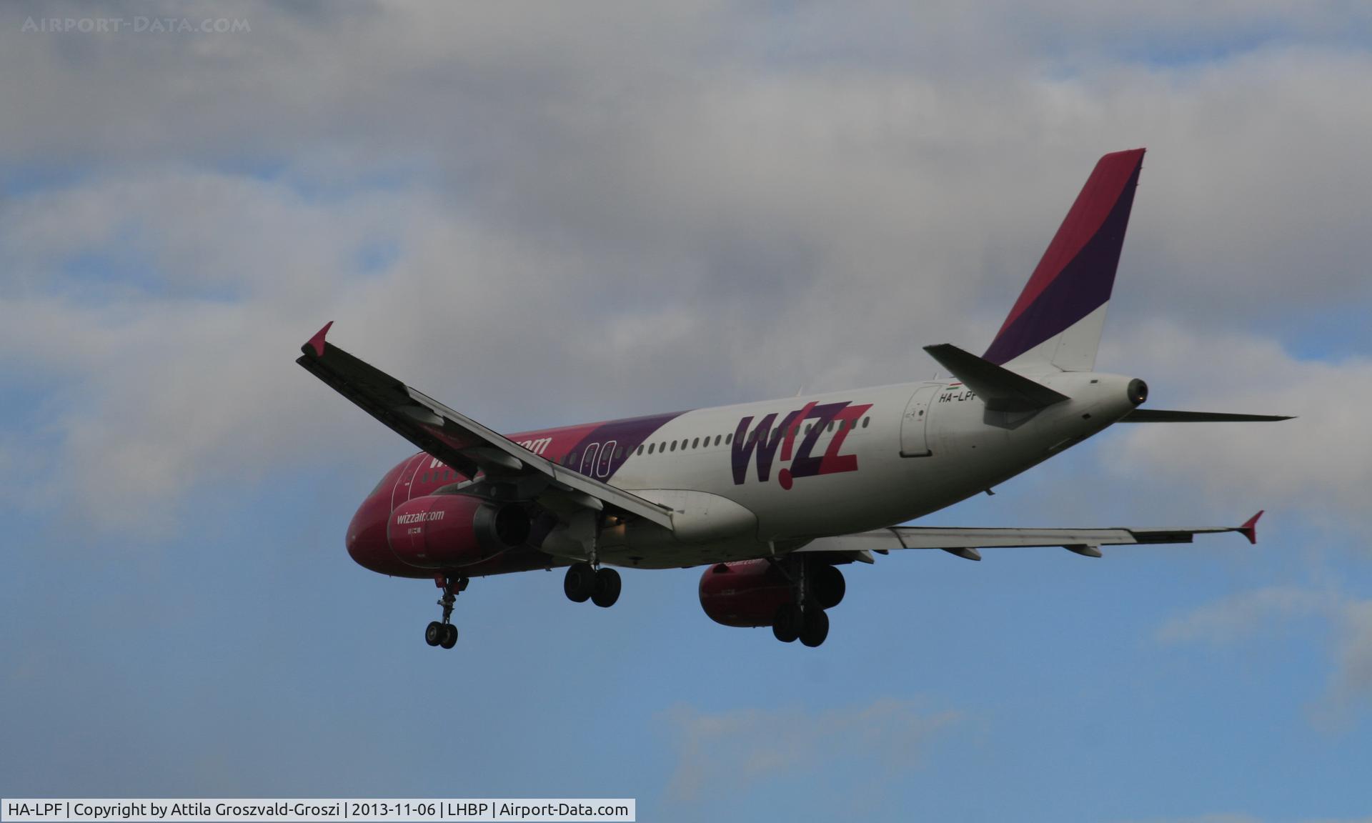 HA-LPF, 2002 Airbus A320-233 C/N 1834, BUD-Budapest Liszt Ferenc International Airport, Hungary