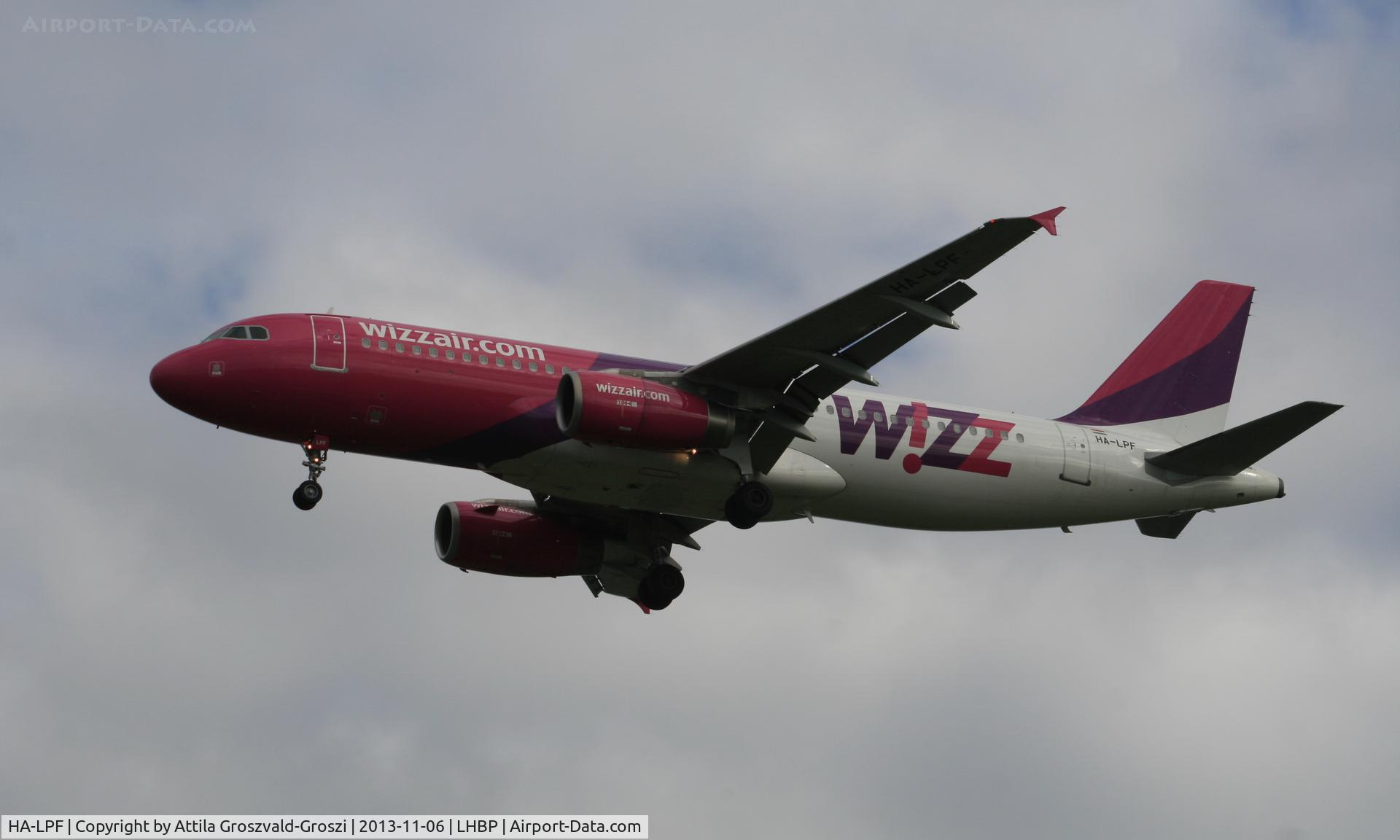 HA-LPF, 2002 Airbus A320-233 C/N 1834, BUD-Budapest Liszt Ferenc International Airport, Hungary