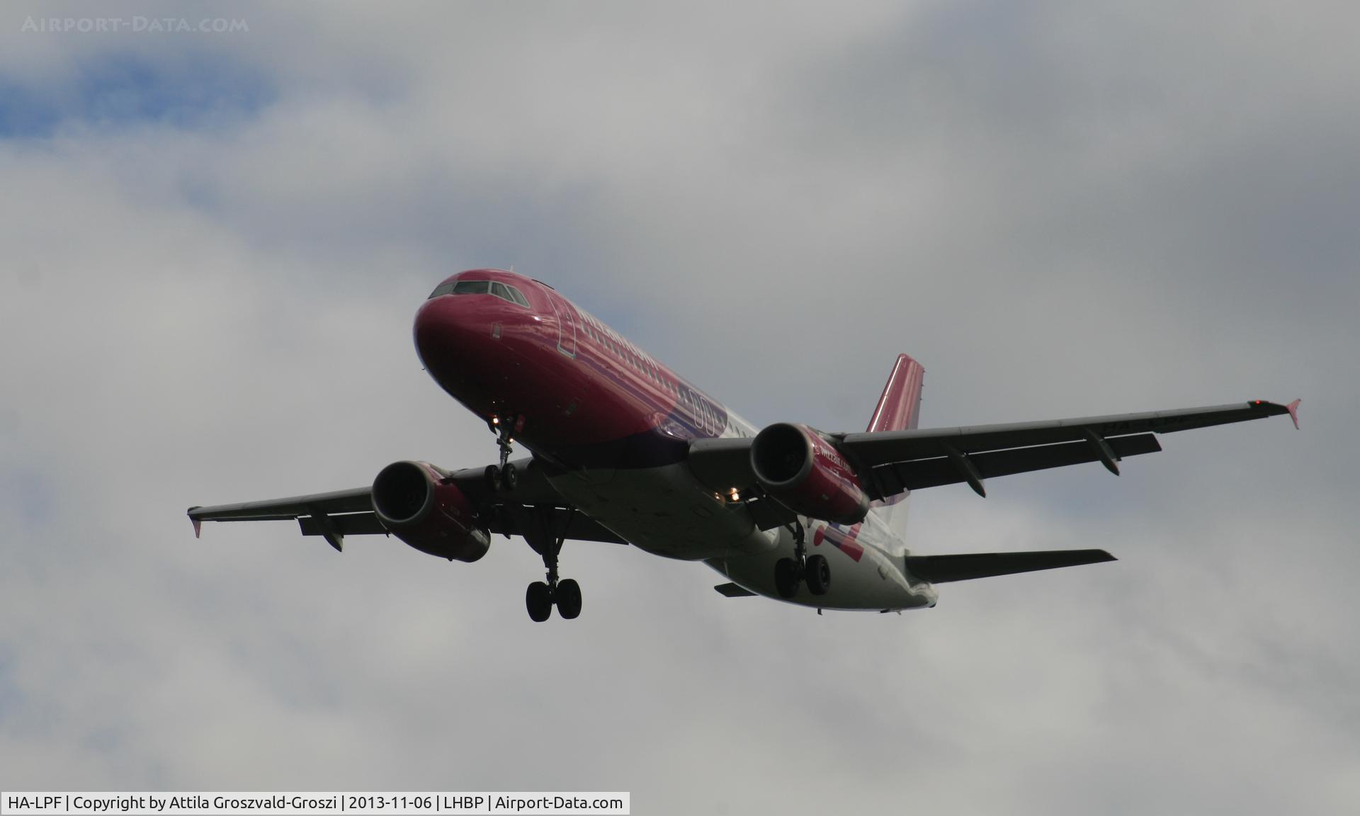 HA-LPF, 2002 Airbus A320-233 C/N 1834, BUD-Budapest Liszt Ferenc International Airport, Hungary