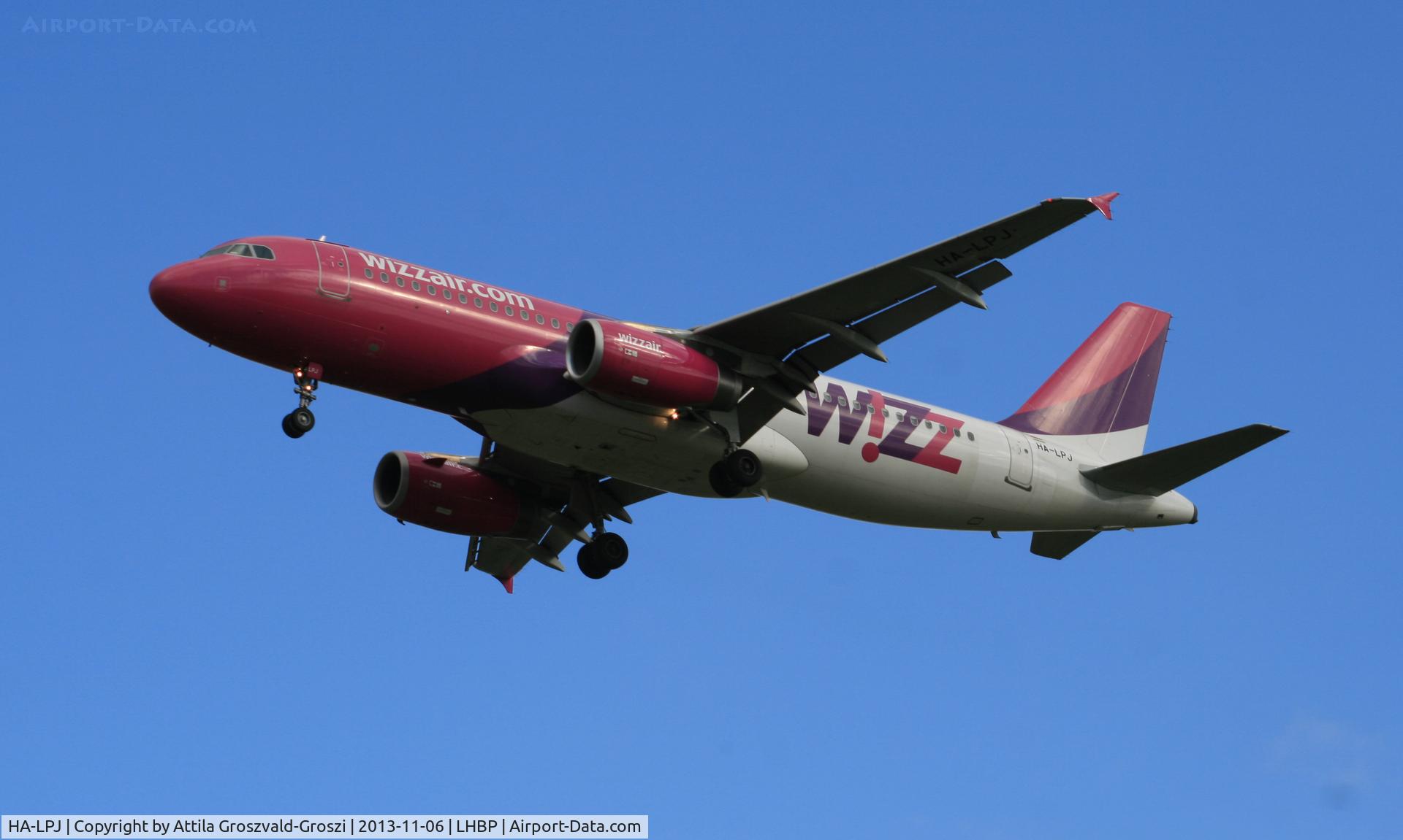 HA-LPJ, 2007 Airbus A320-232 C/N 3127, BUD-Budapest Liszt Ferenc International Airport, Hungary