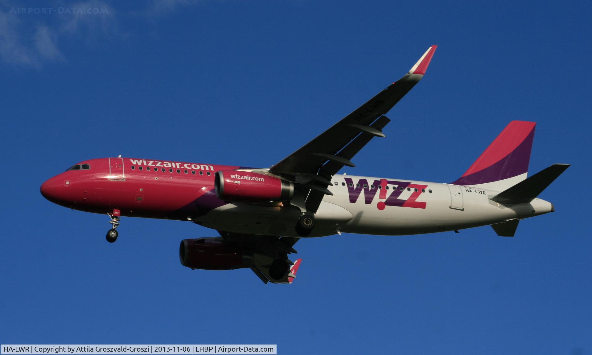 HA-LWR, 2013 Airbus A320-232 C/N 5604, BUD-Budapest Liszt Ferenc International Airport, Hungary