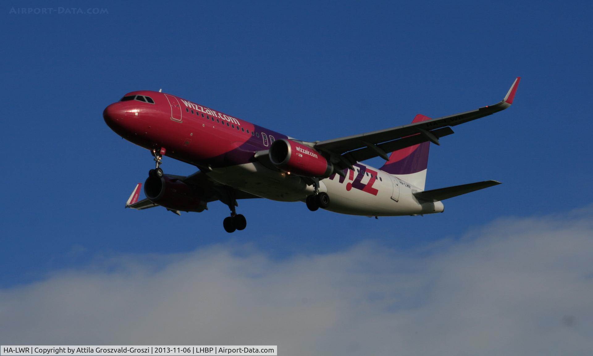 HA-LWR, 2013 Airbus A320-232 C/N 5604, BUD-Budapest Liszt Ferenc International Airport, Hungary