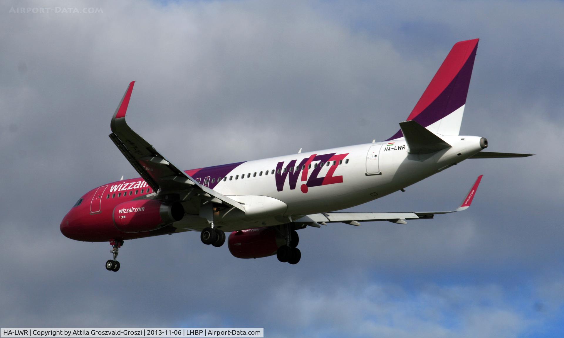 HA-LWR, 2013 Airbus A320-232 C/N 5604, BUD-Budapest Liszt Ferenc International Airport, Hungary