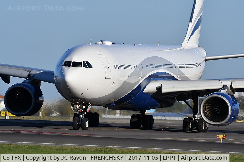 CS-TFX, 2008 Airbus A340-541 C/N 912, Hi Fly (HFY670P) departure to.....Beja (BYJ) (flight time 0:21) !