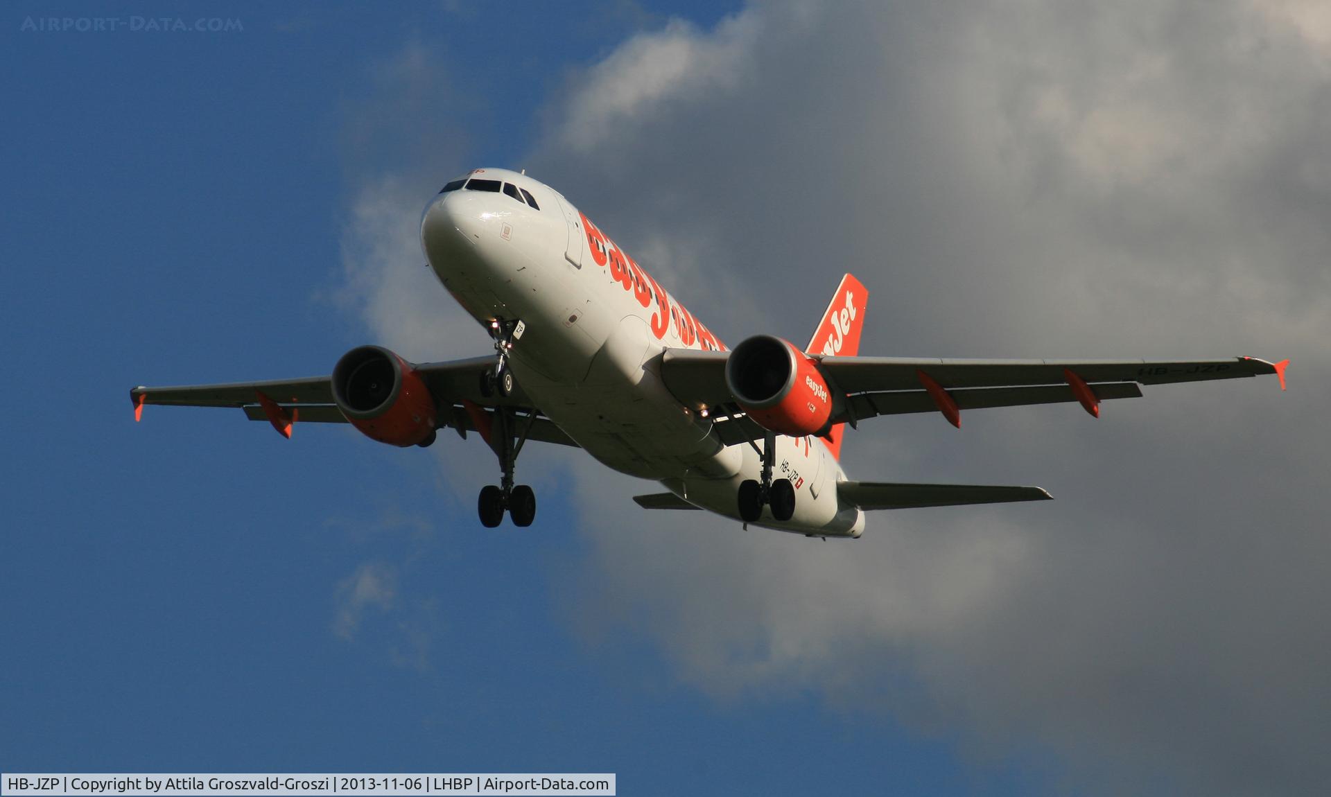 HB-JZP, 2005 Airbus A319-111 C/N 2427, BUD-Budapest Liszt Ferenc International Airport, Hungary