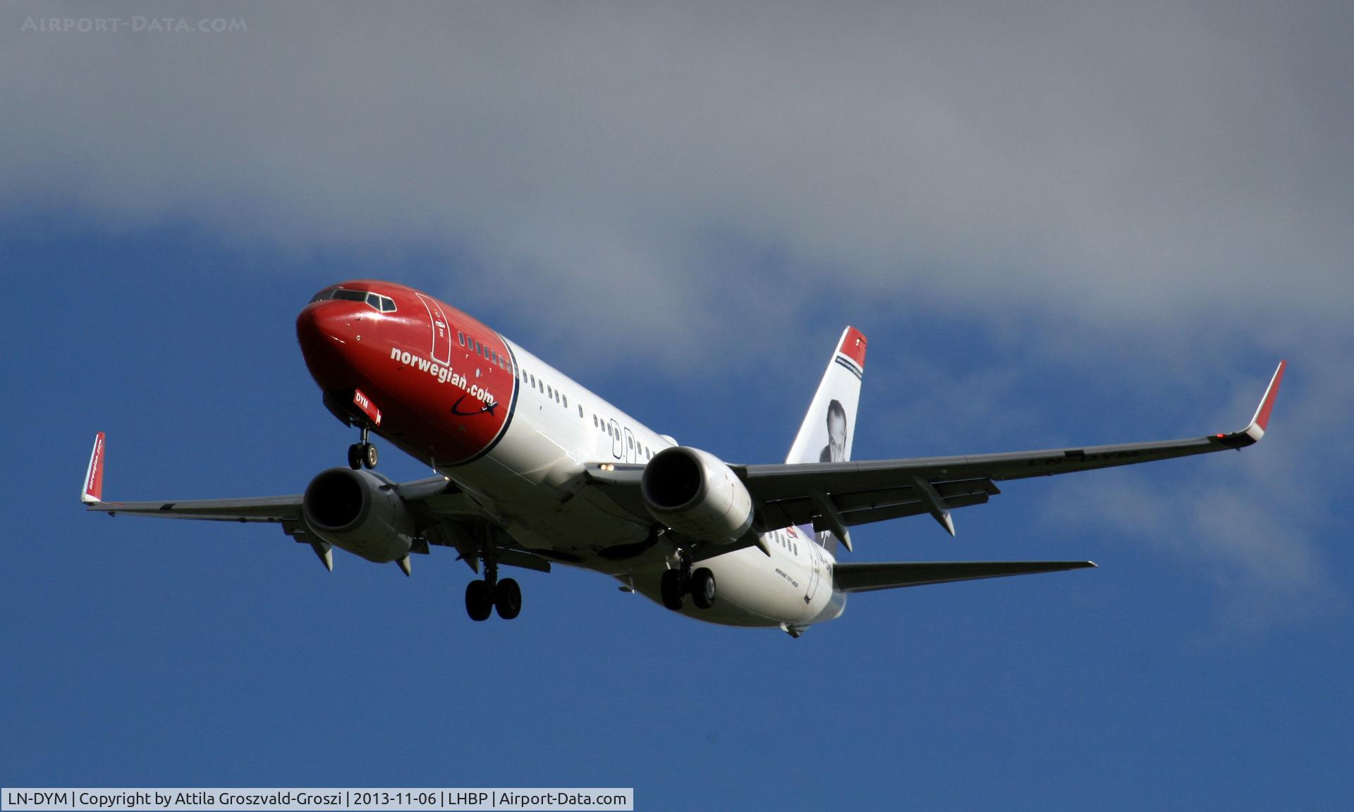 LN-DYM, 2011 Boeing 737-8JP C/N 39005, BUD-Budapest Liszt Ferenc International Airport, Hungary