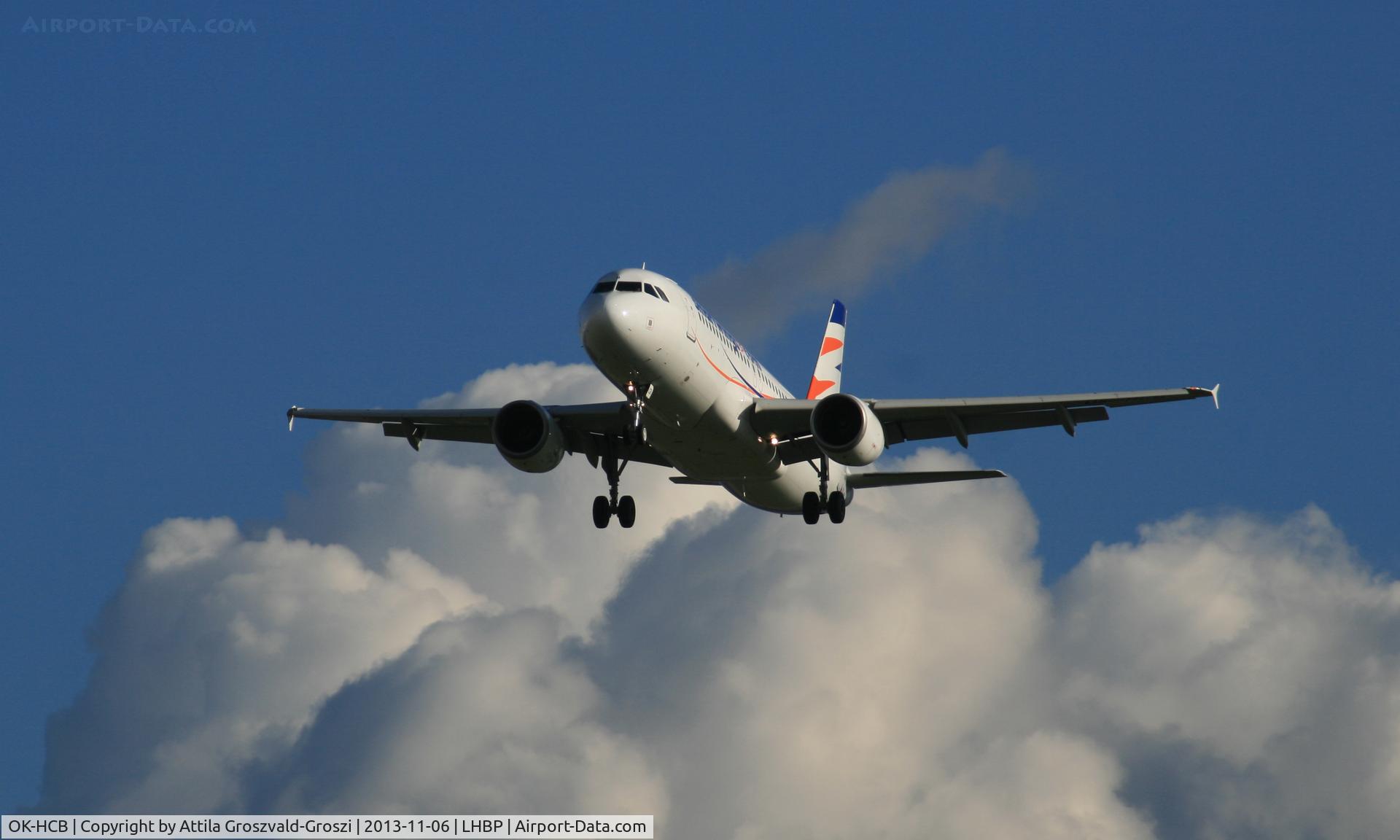 OK-HCB, 2004 Airbus A320-214 C/N 2180, BUD-Budapest Liszt Ferenc International Airport, Hungary