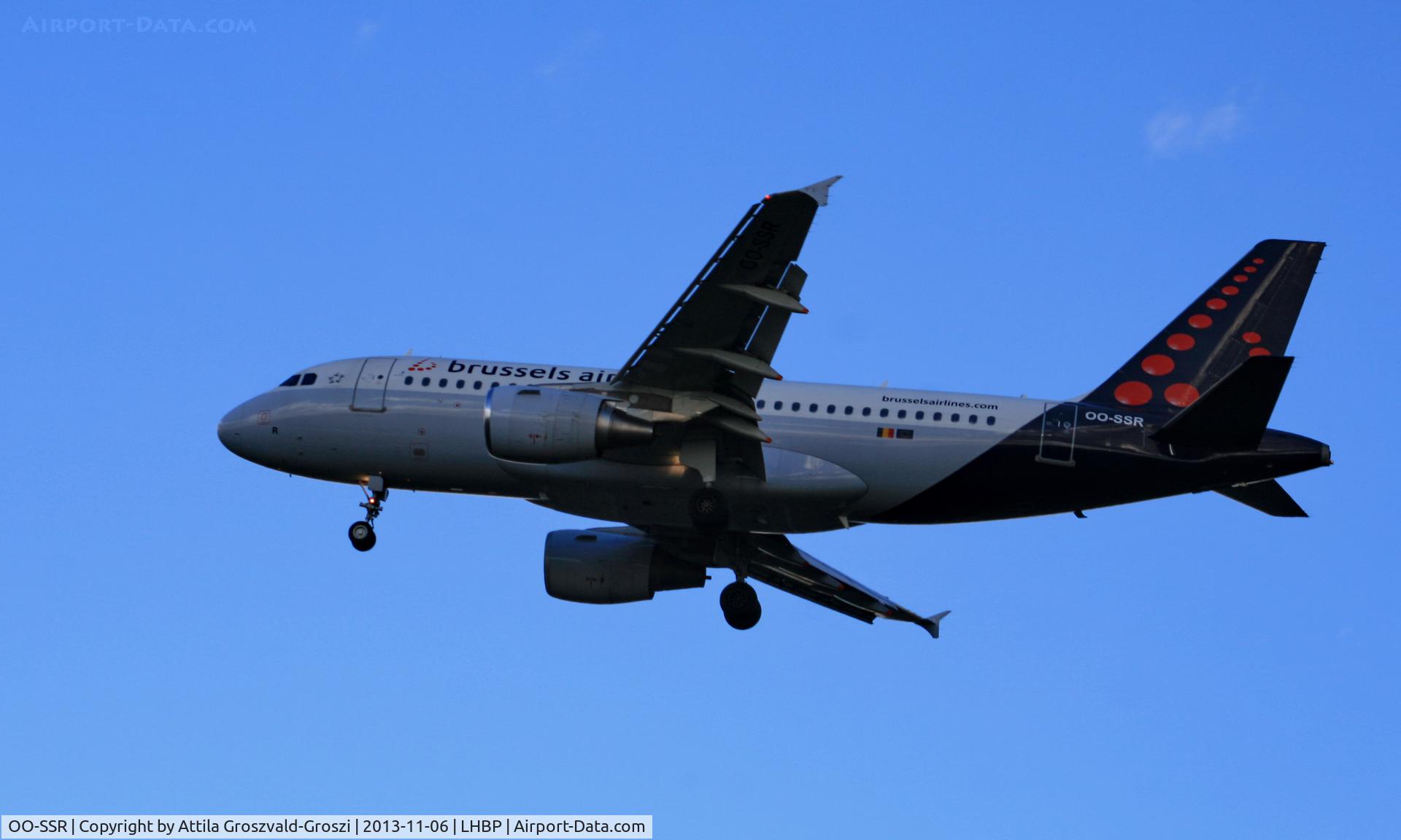OO-SSR, 2010 Airbus A319-112 C/N 4275, BUD-Budapest Liszt Ferenc International Airport, Hungary