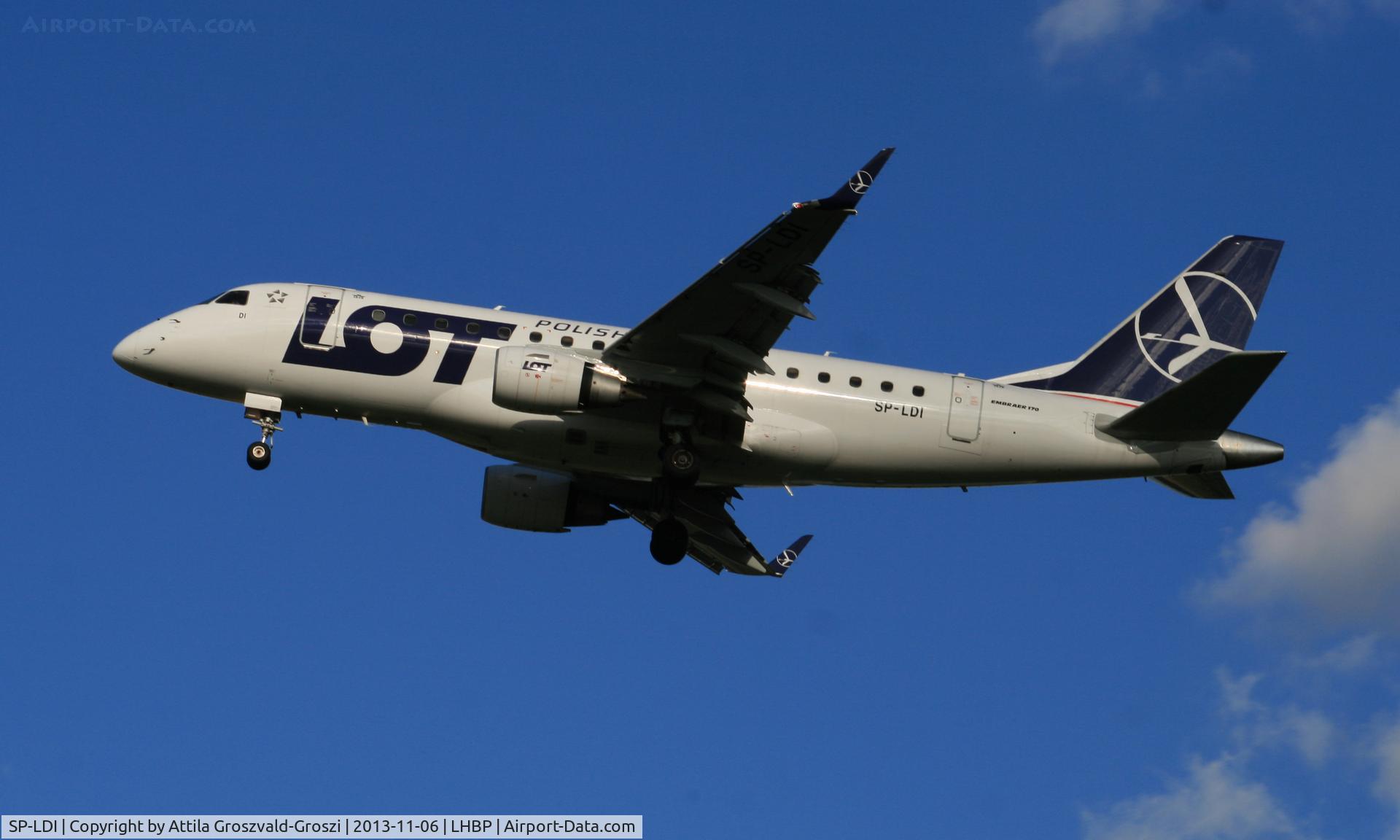 SP-LDI, 2005 Embraer 170LR (ERJ-170-100LR) C/N 17000073, BUD-Budapest Liszt Ferenc International Airport, Hungary