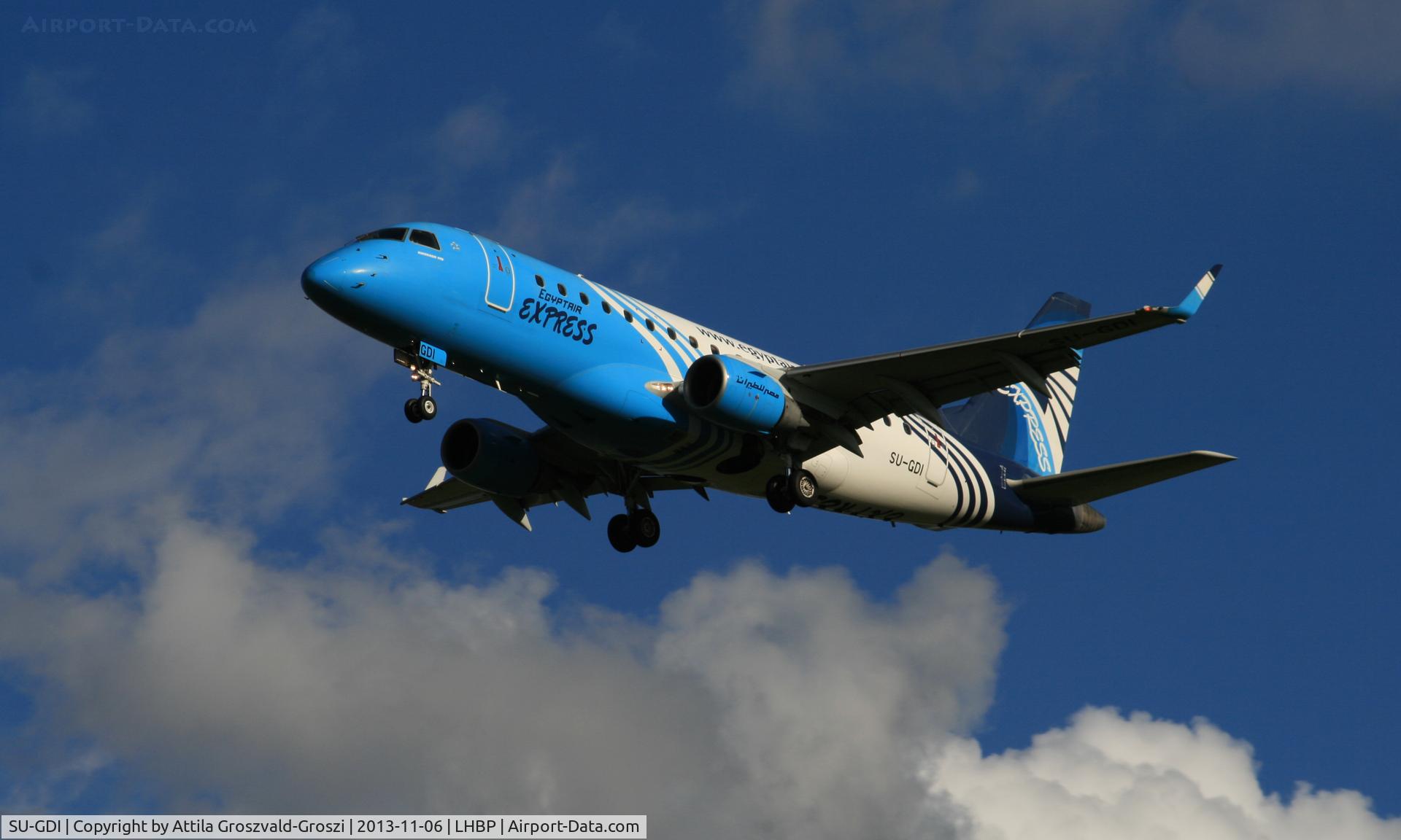 SU-GDI, 2009 Embraer 170LR (ERJ-170-100LR) C/N 17000276, BUD-Budapest Liszt Ferenc International Airport, Hungary