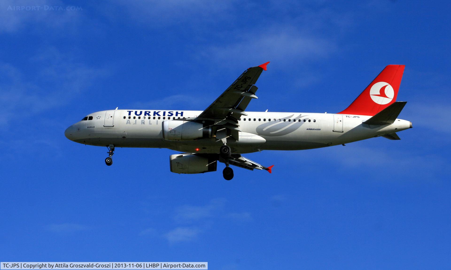 TC-JPS, 2008 Airbus A320-232 C/N 3718, BUD-Budapest Liszt Ferenc International Airport, Hungary