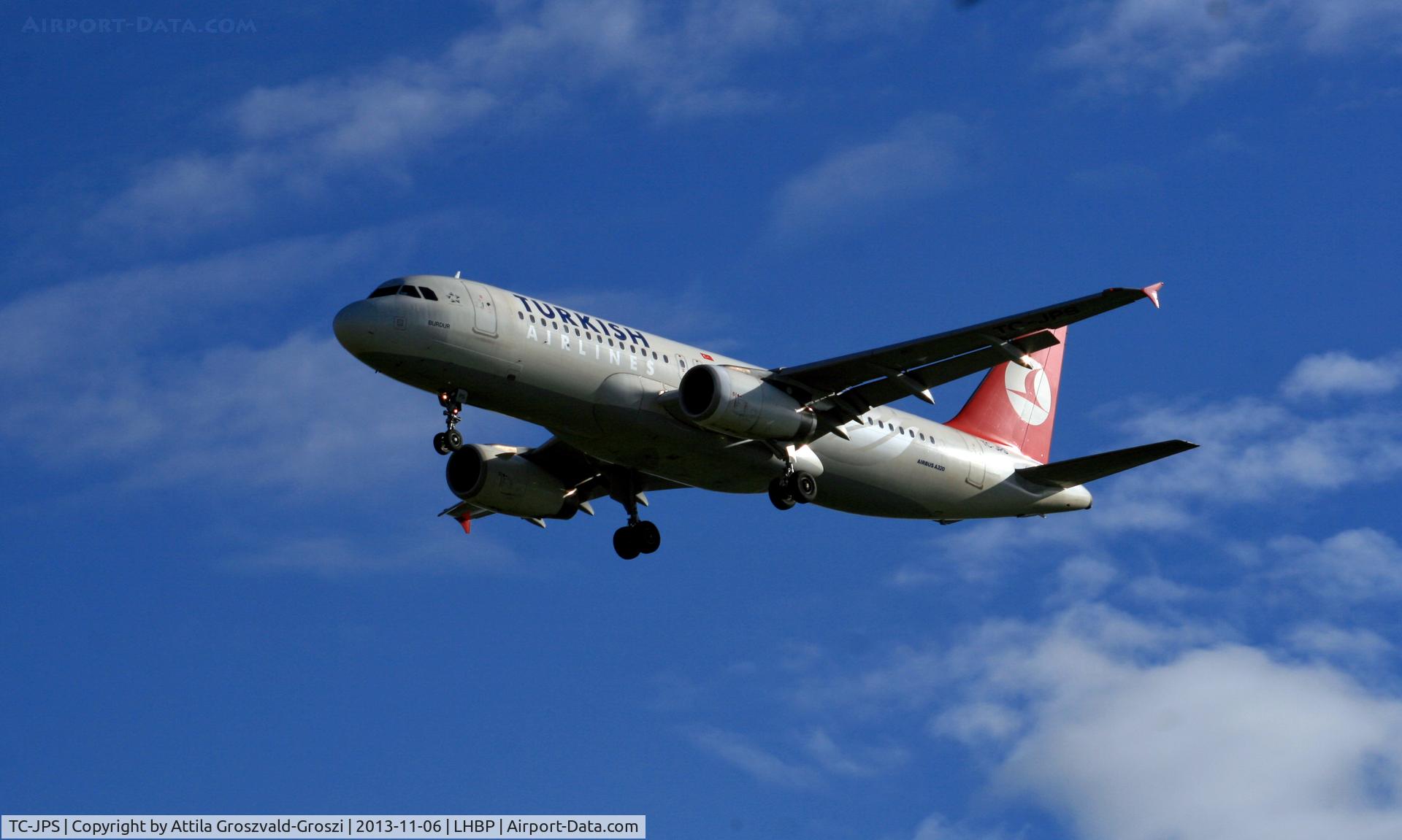 TC-JPS, 2008 Airbus A320-232 C/N 3718, BUD-Budapest Liszt Ferenc International Airport, Hungary