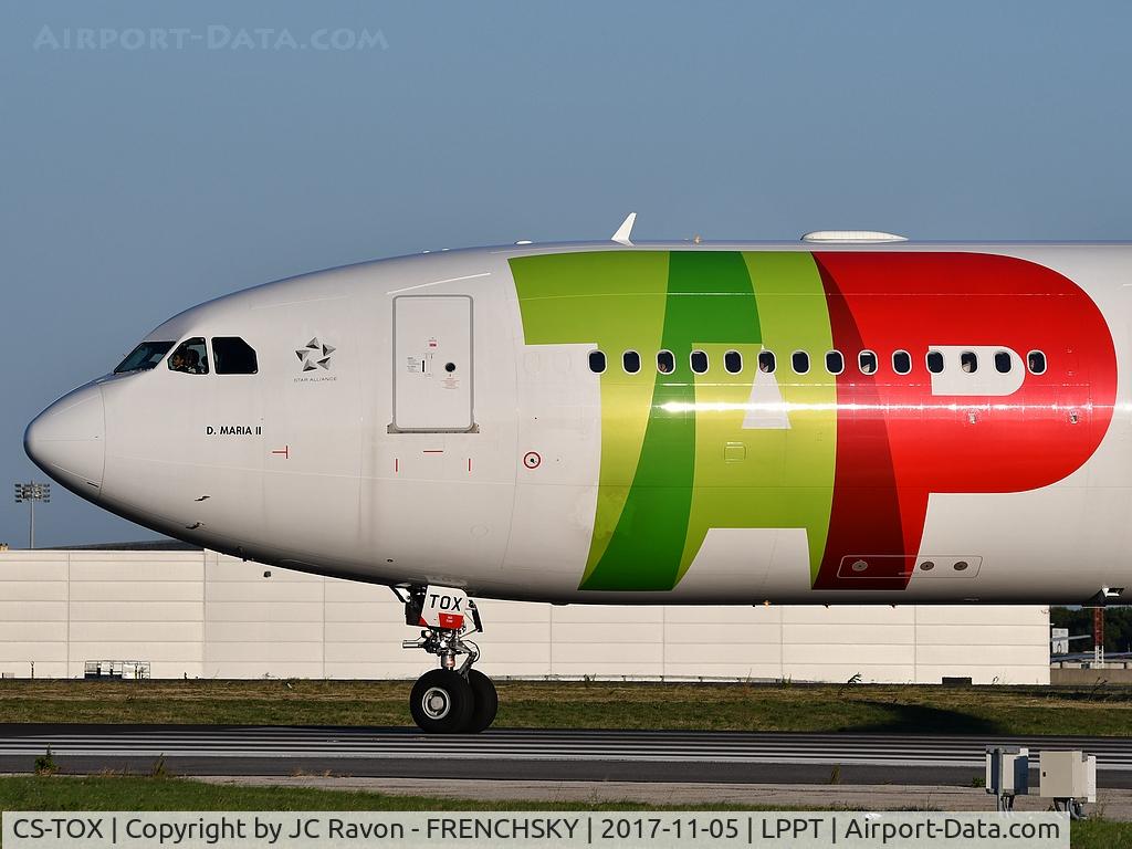 CS-TOX, 2009 Airbus A330-343E C/N 1015, TAP Air Portugal TP364 departure to London (LHR)