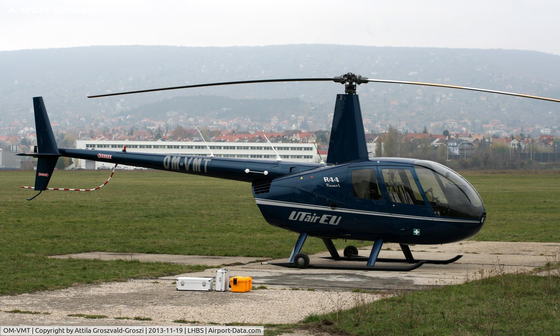 OM-VMT, 2010 Robinson R44  Raven C/N 2066, Budaörs Airport, Hungary