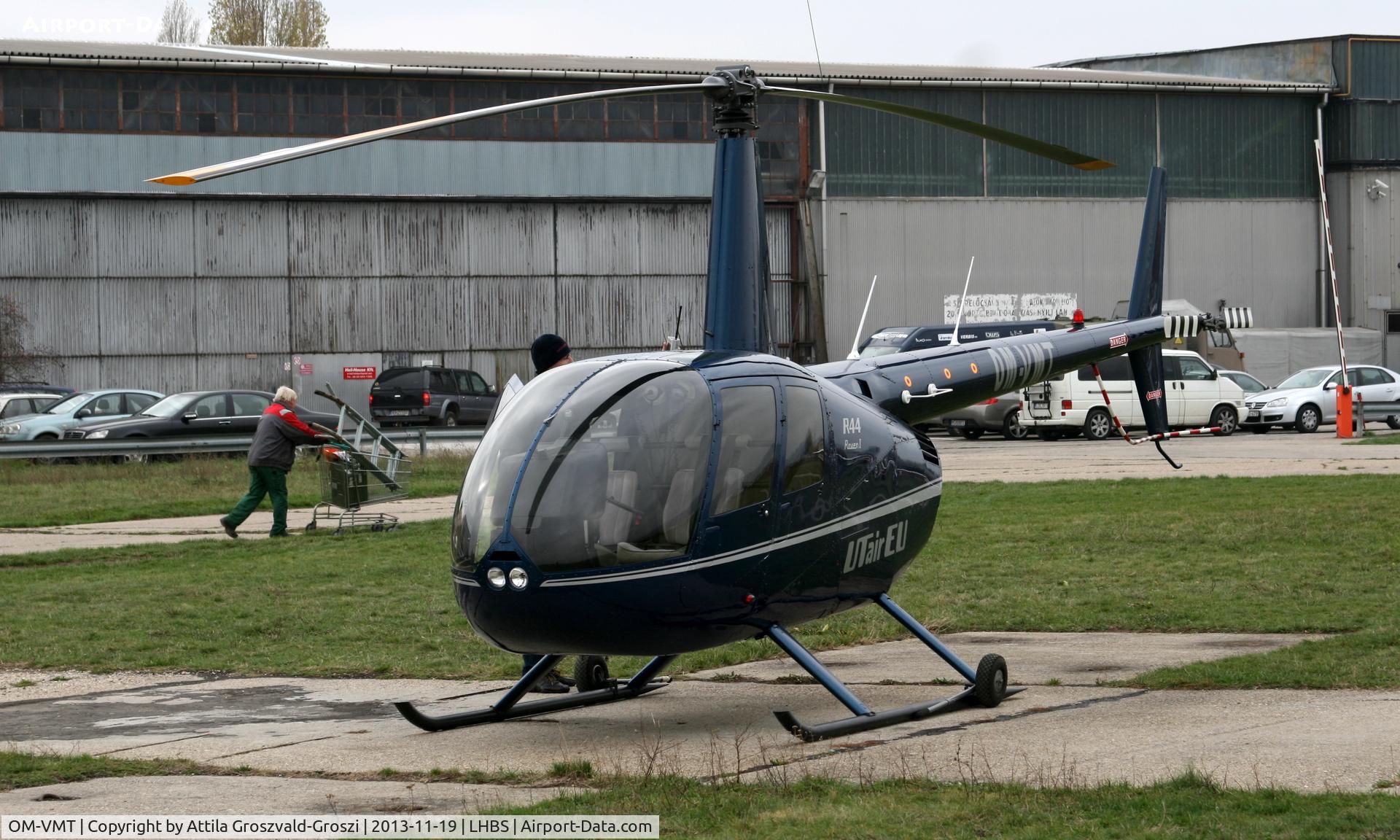 OM-VMT, 2010 Robinson R44  Raven C/N 2066, Budaörs Airport, Hungary