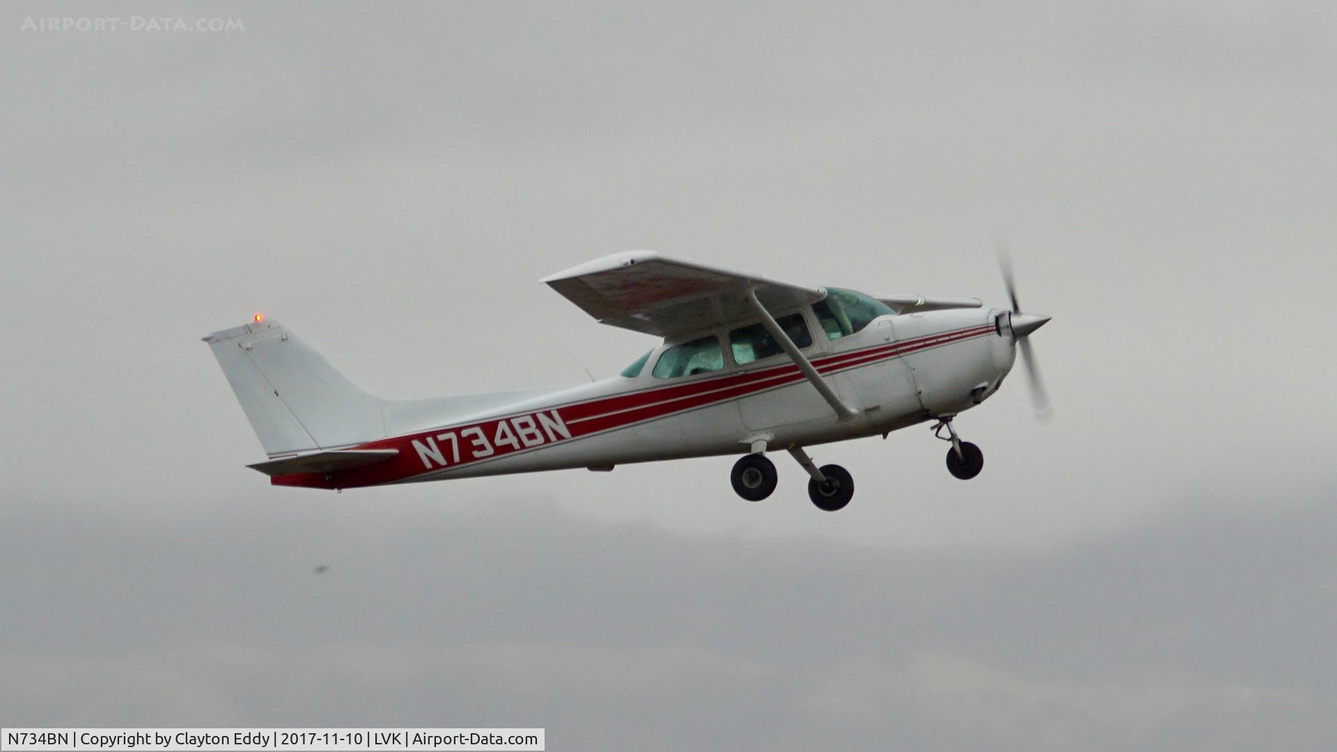 N734BN, 1977 Cessna 172N C/N 17268727, Livermore Airport California 2017.