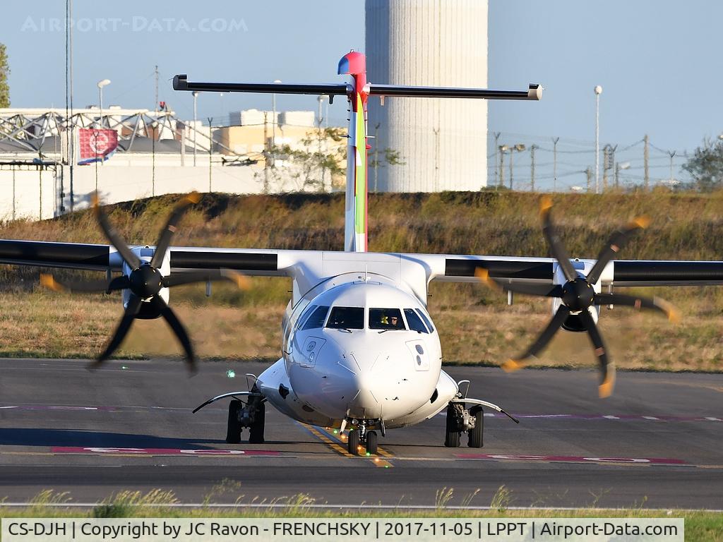 CS-DJH, 2016 ATR 72-600 (72-212A) C/N 1323, TAP Express 1112 departure to Asturias (OVD)
