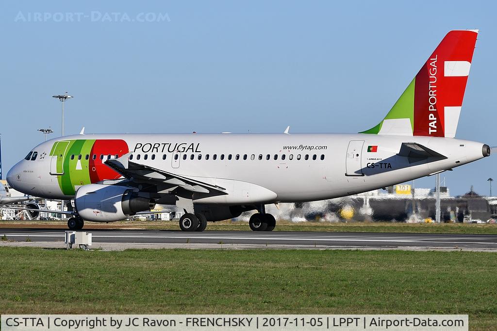 CS-TTA, 1997 Airbus A319-111 C/N 750, TP356 departure London (LHR)