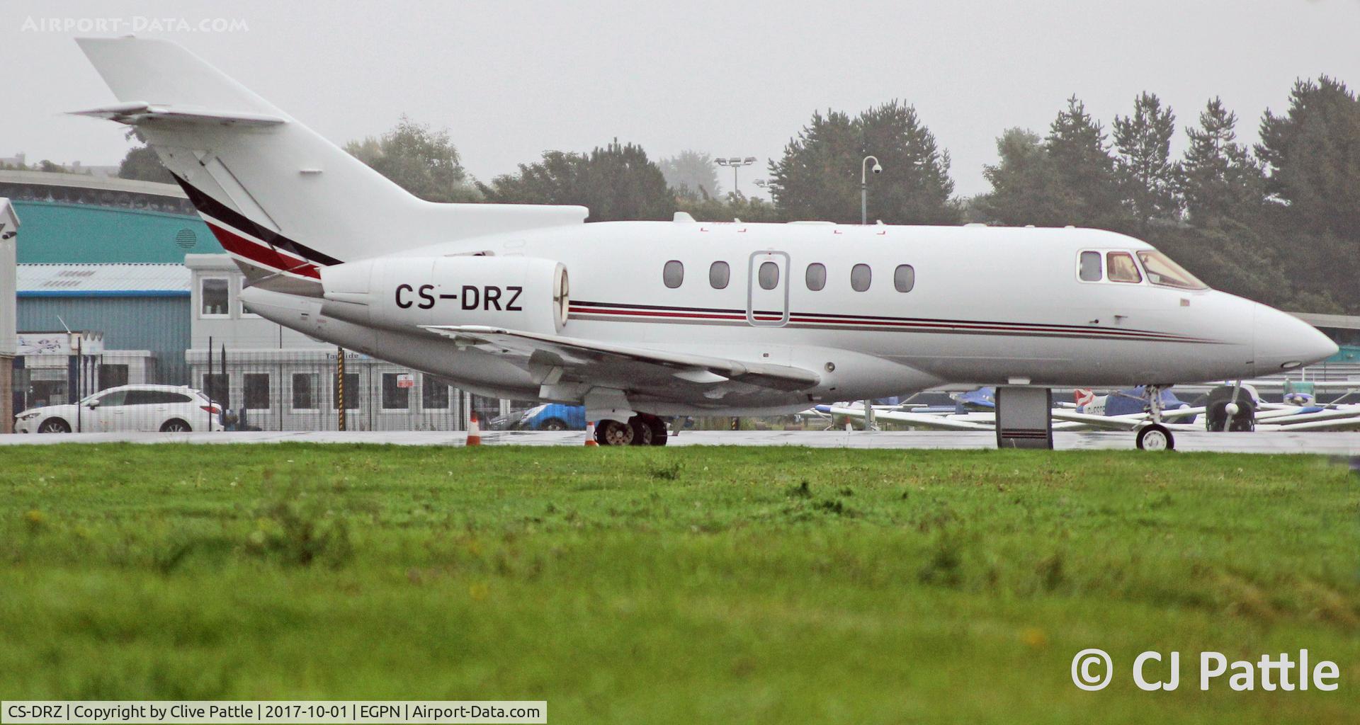 CS-DRZ, 2007 Hawker Beechcraft 800XPi C/N 258847, On the ramp at Dundee