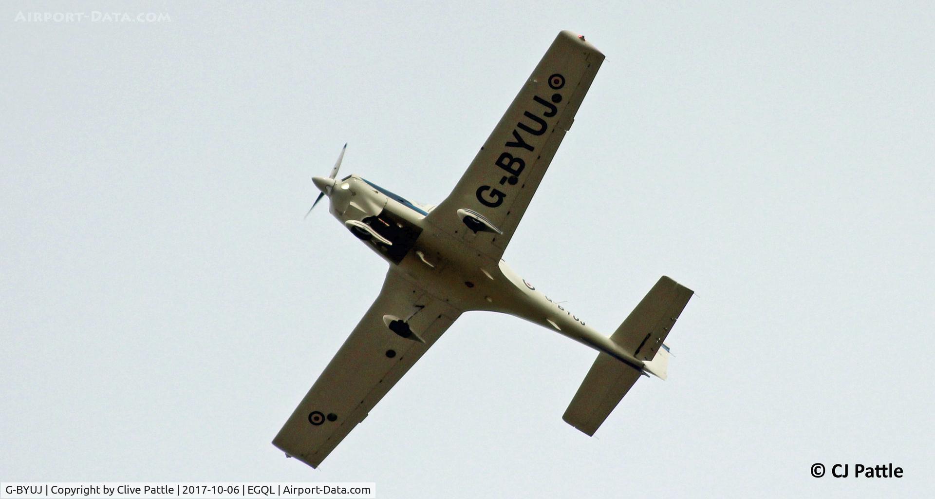 G-BYUJ, 1999 Grob G-115E Tutor T1 C/N 82095/E, Overfly at RAF Leuchars