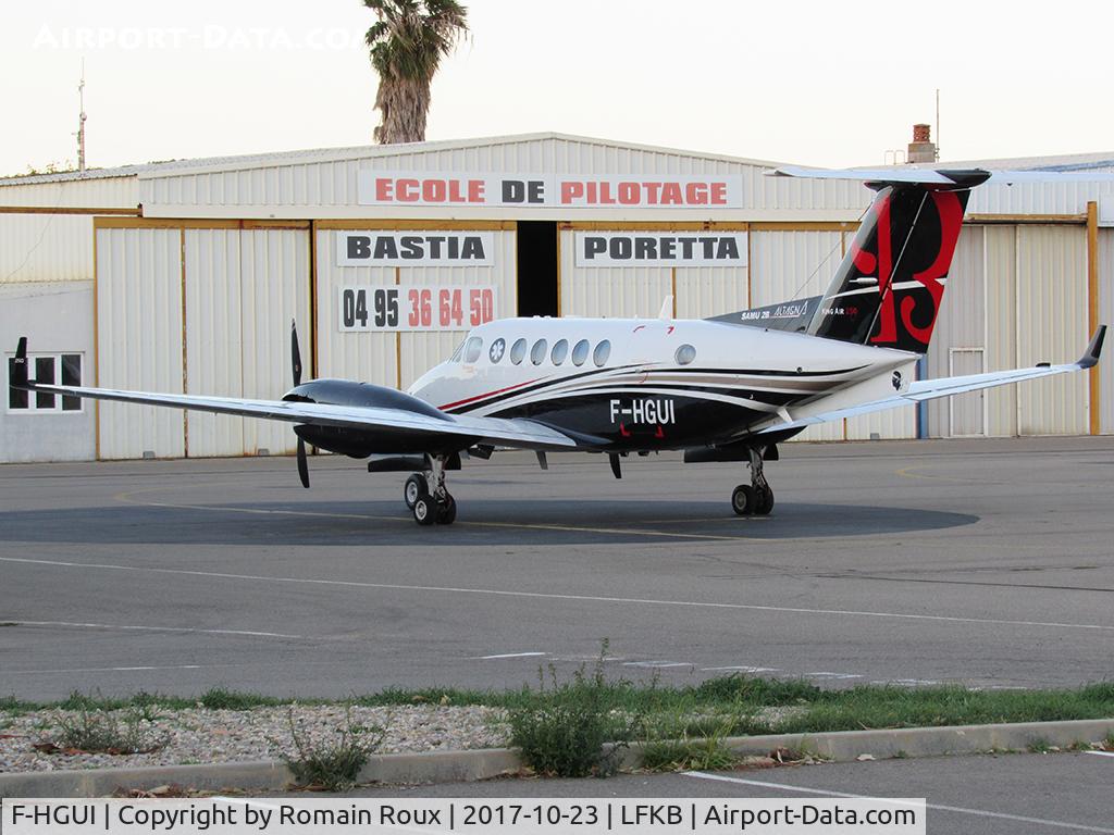 F-HGUI, 2012 Beechcraft B200GT King Air C/N BY-155, Parked