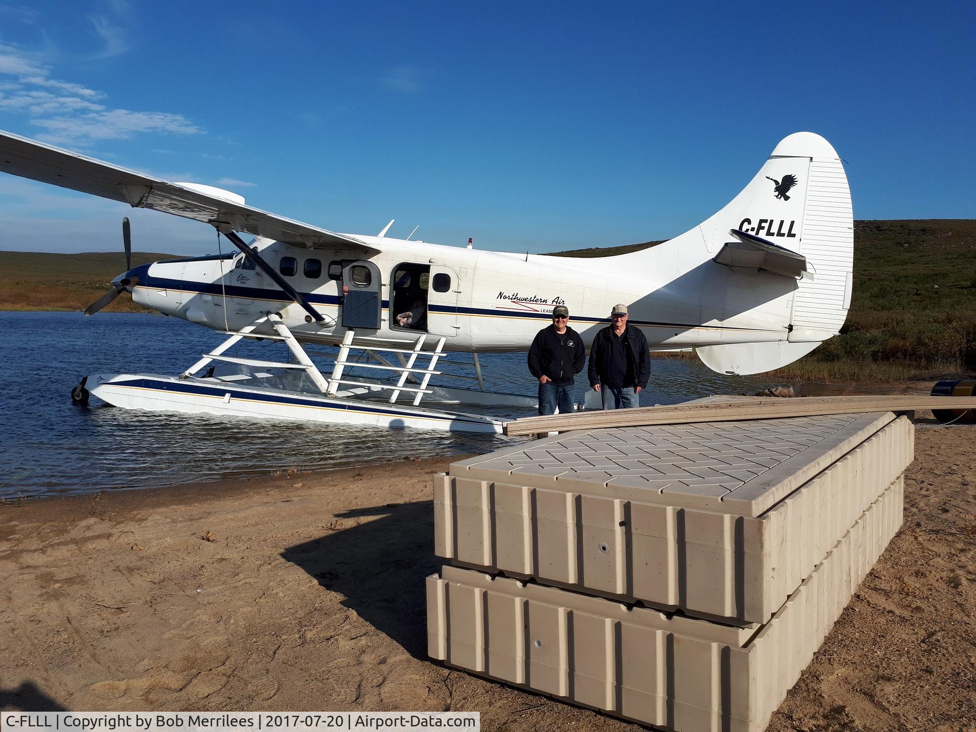 C-FLLL, 1959 De Havilland Canada DHC-3 Otter C/N 292, Shot at Point Lake in the NWT 2017 Bob Merrilees  pilot