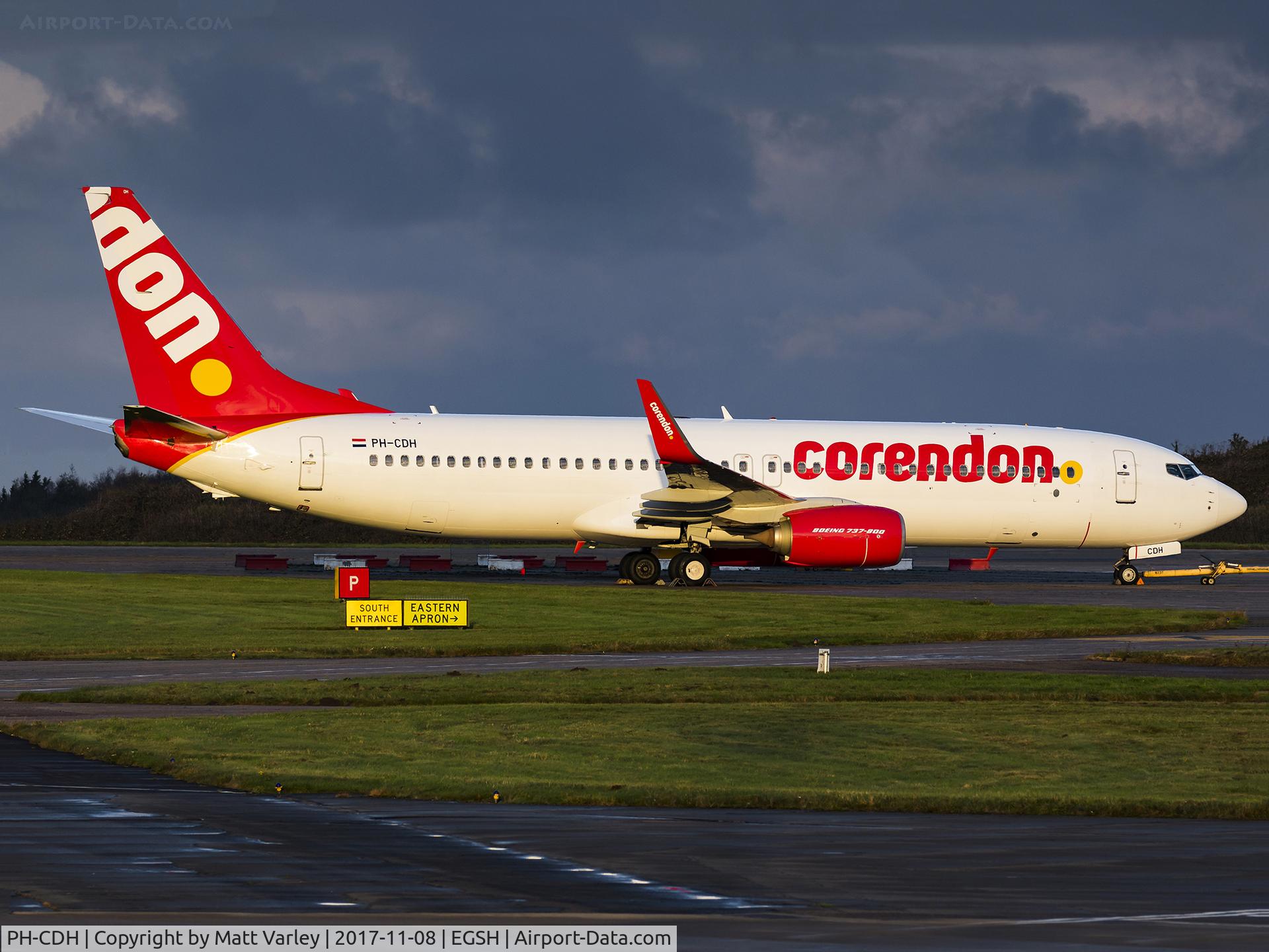 PH-CDH, 2011 Boeing 737-86J C/N 36121, Now in the new Corendon livery