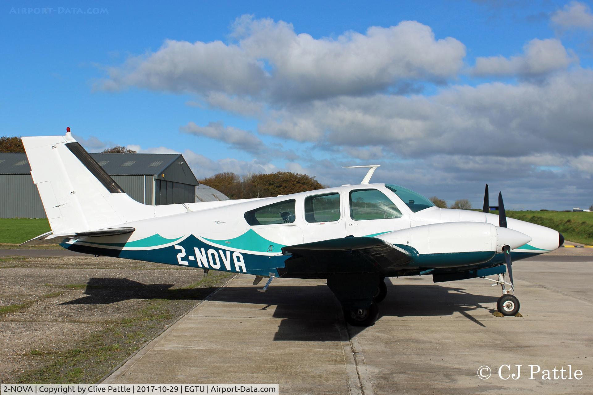 2-NOVA, 1969 Beech 95-B55 Baron Baron C/N TC-1272, Seen at Dunkeswell