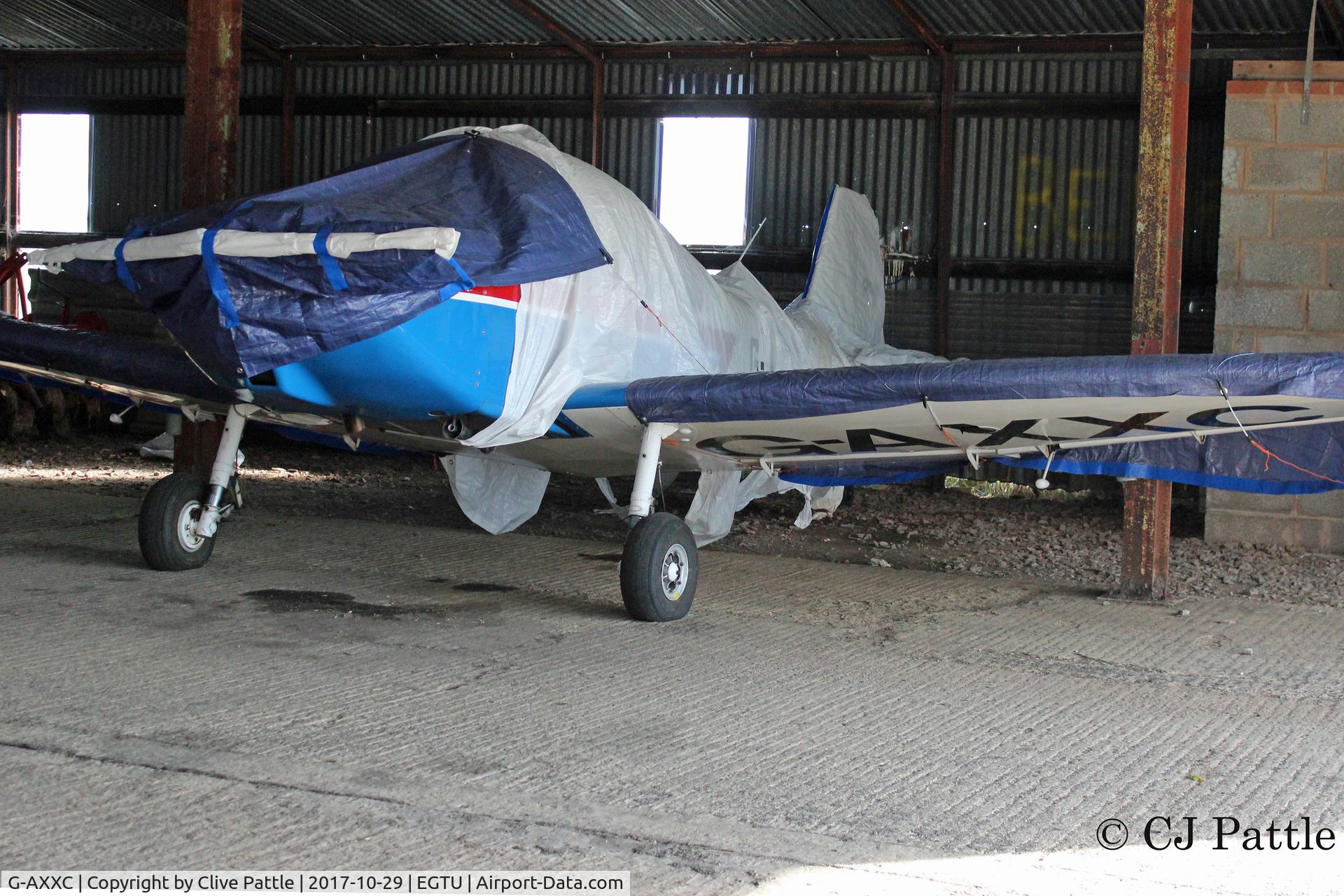 G-AXXC, 1959 Piel CP-301B Emeraude C/N 117, Hangared at Dunkeswell