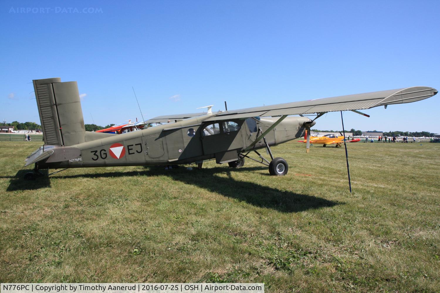 N776PC, Pilatus PC-6/B2-H2 C/N 775, Pilatus PC-6/B2-H2, c/n: 775