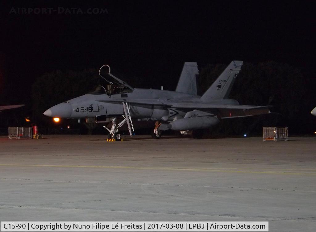C15-90, McDonnell Douglas F/A-18A+ Hornet C/N 332/A276, During the Real Thaw 2017.