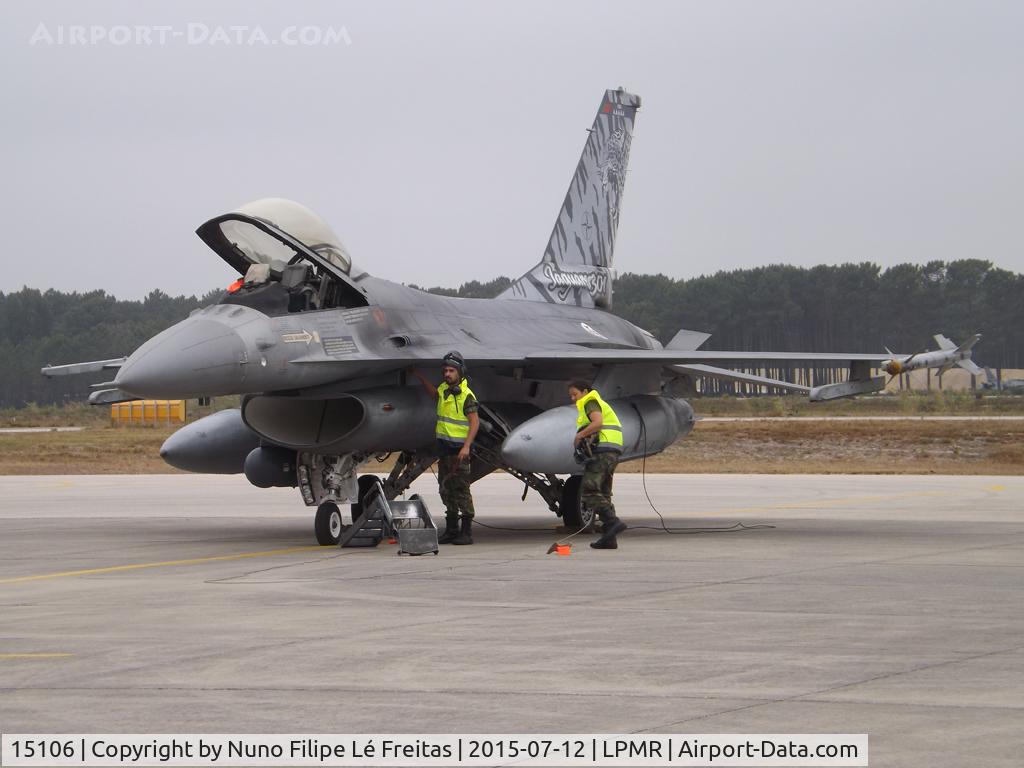 15106, Lockheed F-16A Fighting Falcon C/N AA-6, Static display.