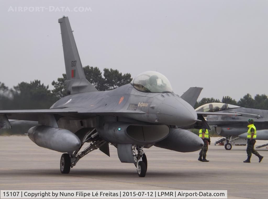 15107, Lockheed F-16A Fighting Falcon C/N AA-7, Taxying.