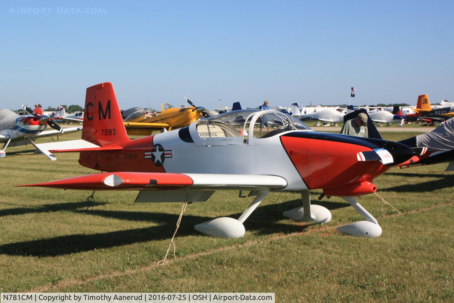 N781CM, 2008 Vans RV-7A C/N 72183, 2008 Vans RV-7A, c/n: 72183