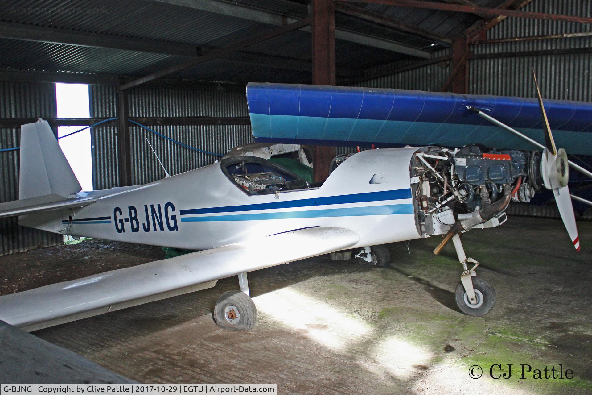 G-BJNG, 1982 Slingsby T-67A Firefly C/N 1993, Hangared at Dunkeswell